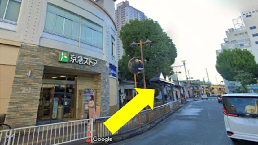 JR鶴見駅からの道順2
